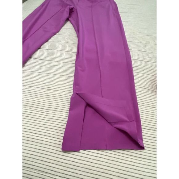 NWOT Athleta Brooklyn Heights Jazzy Purple Pants Size 8 - Picture 3 of 8